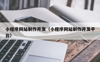 海东小程序网站制作开发（小程序网站制作开发平台）